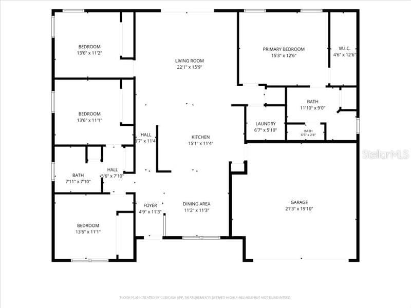 Floor Plan - 1720 LADY FERN TRL, DELAND