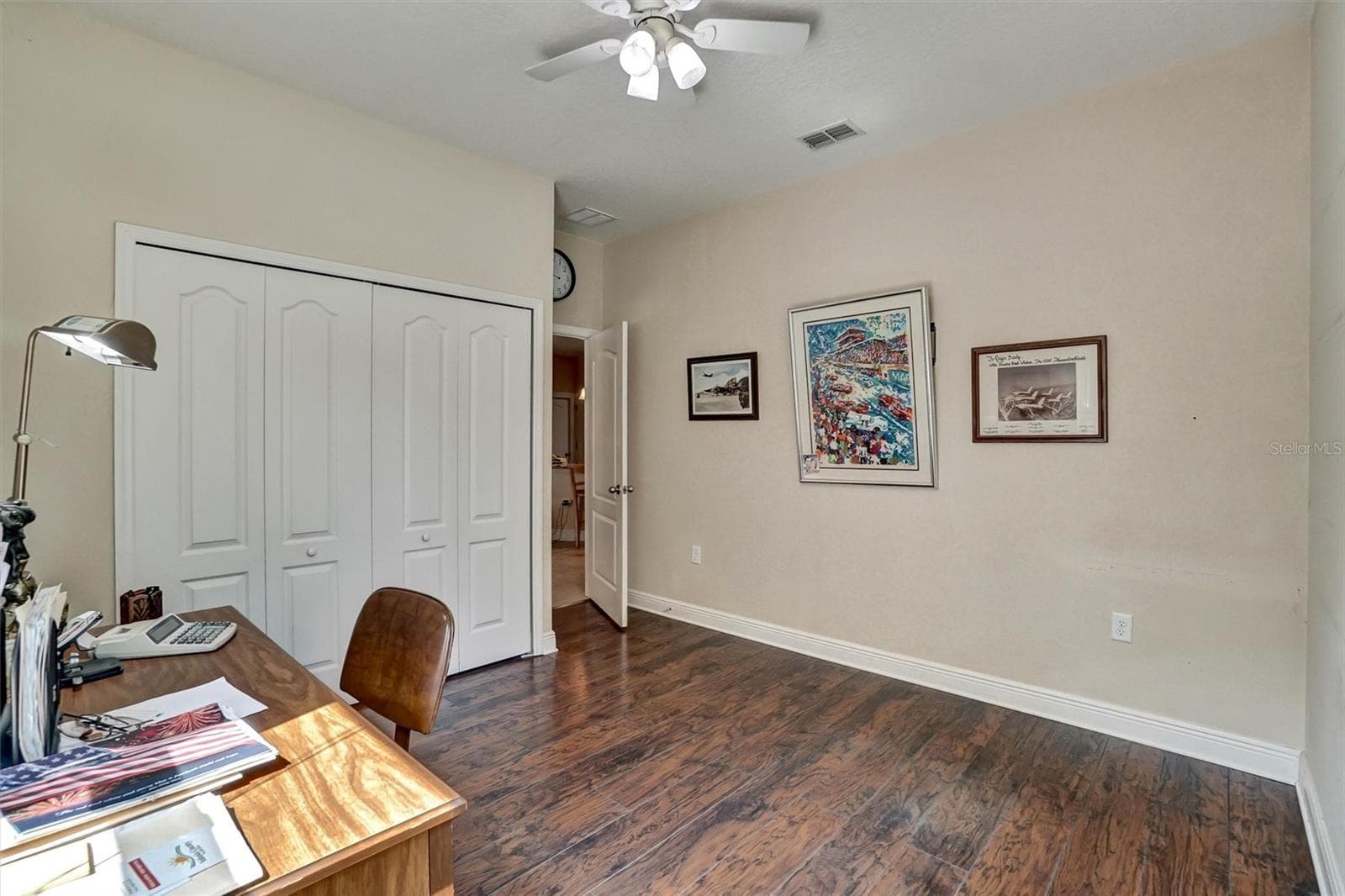 Third Bedroom with closet storage - 1720 LADY FERN TRL, DELAND