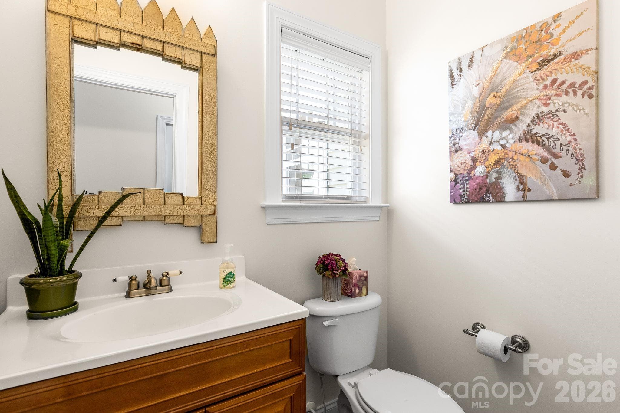Main level Powder Room - 4002 Ladys Secret Drive, Indian Trail
