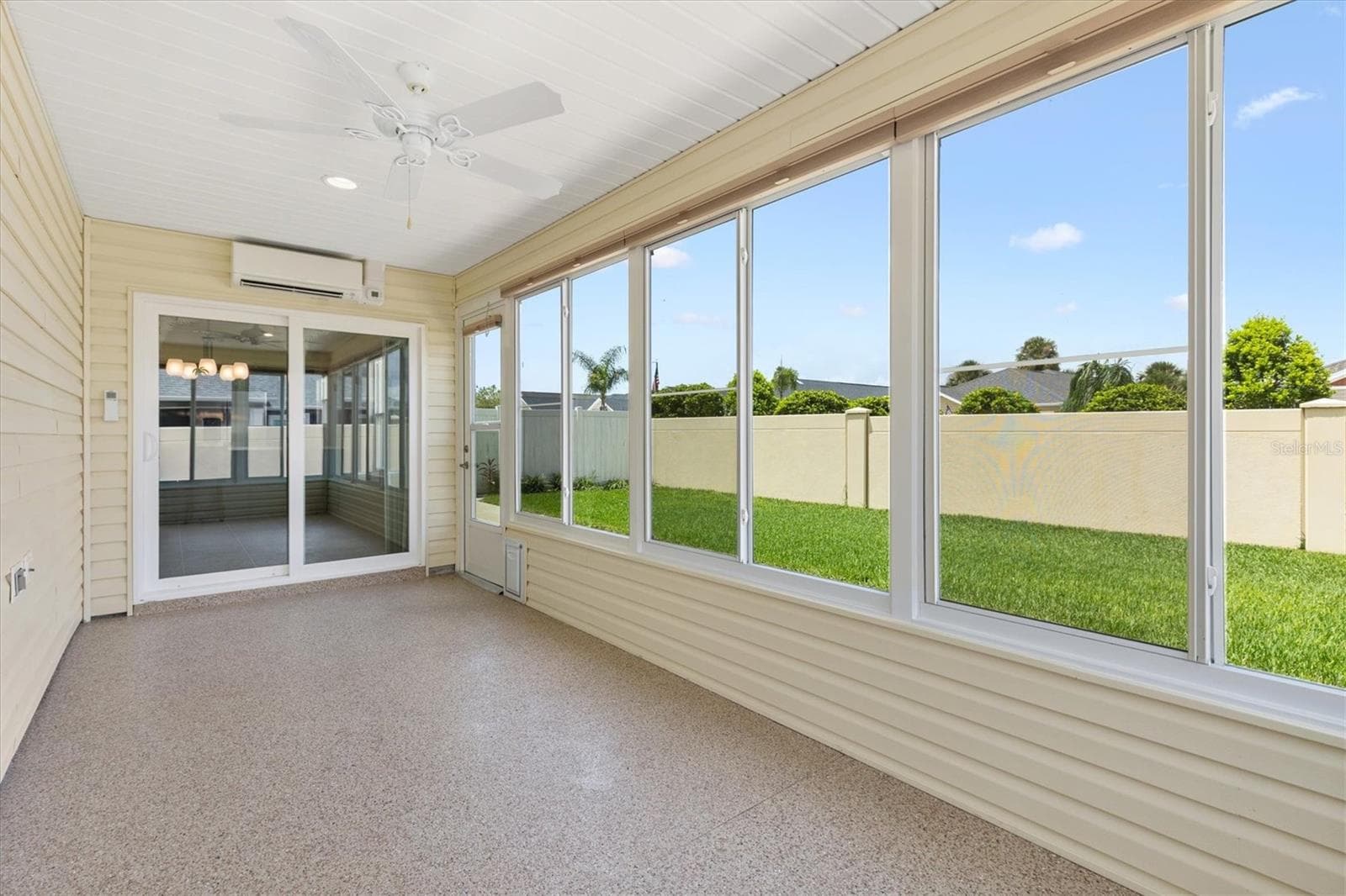 Room enclosed after purchase with windows and doggie door - 5805 CAMDYN CT, THE VILLAGES