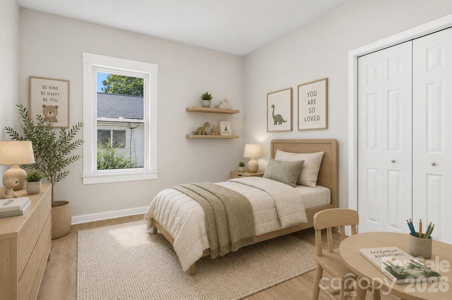 Bedroom 3. Virtually staged - 104 1st Avenue, China Grove
