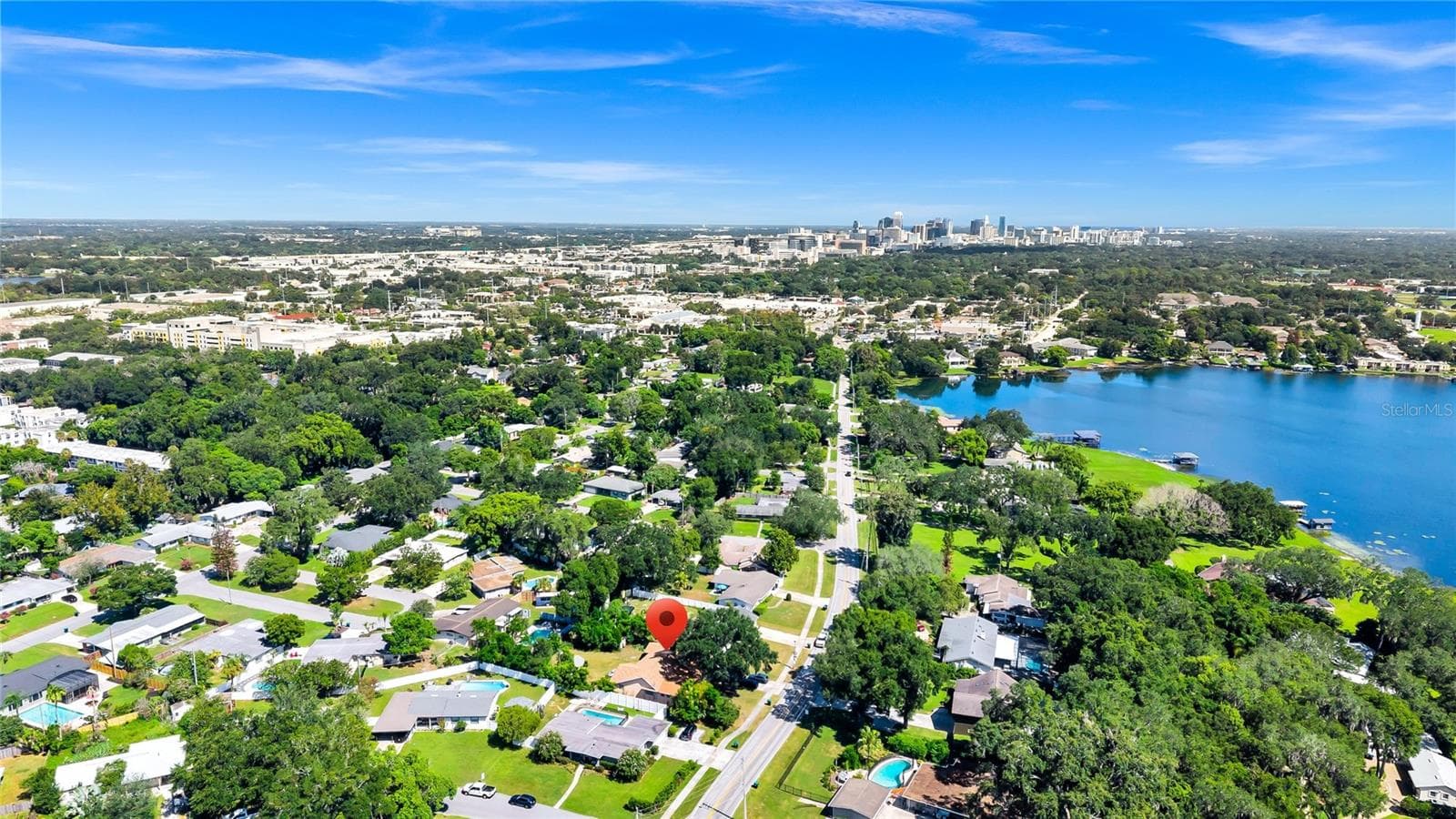 Aerial - Looking North - 3126 S OSCEOLA AVE, ORLANDO
