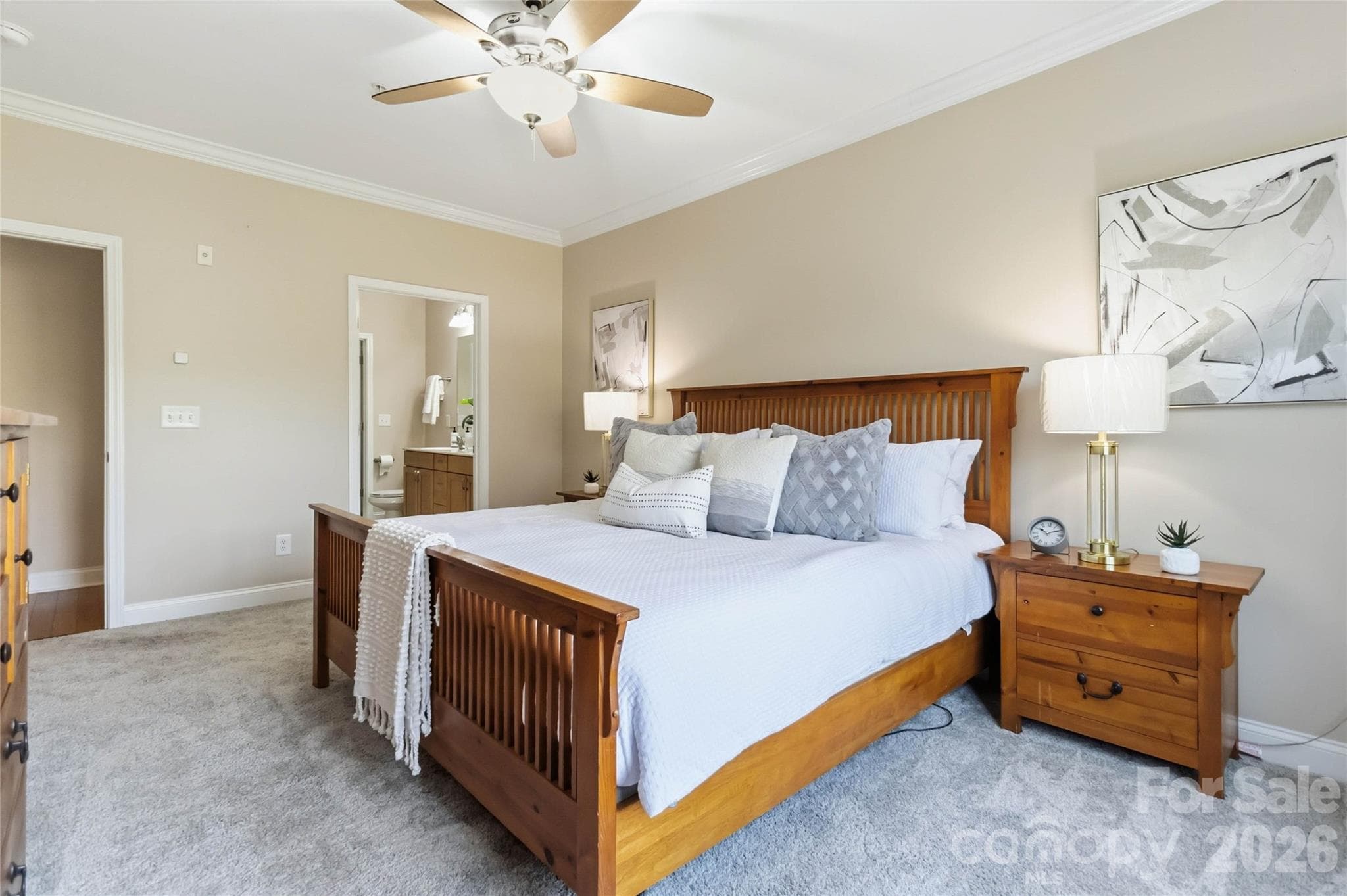 Primary Bedroom - 1000 E Woodlawn Road, Charlotte