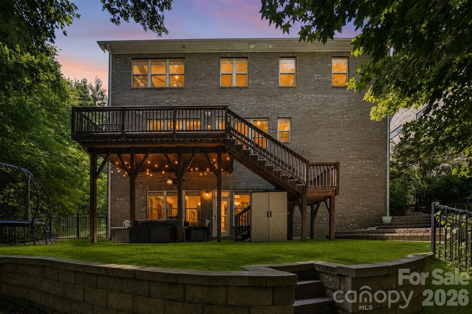 Virtually enhanced to show potential grass. - 968 Rock Forest Way, Indian Land