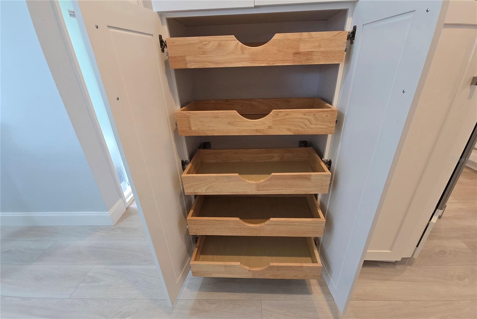 PANTRY SLIDE OUT SHELVES - 7488 ELEANOR CIR, SARASOTA