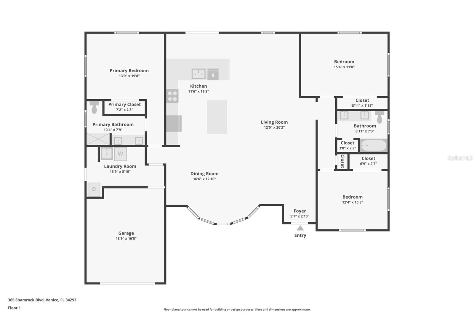 Single Family Residence at 365 SHAMROCK BLVD, VENICE, photo 64 of 64