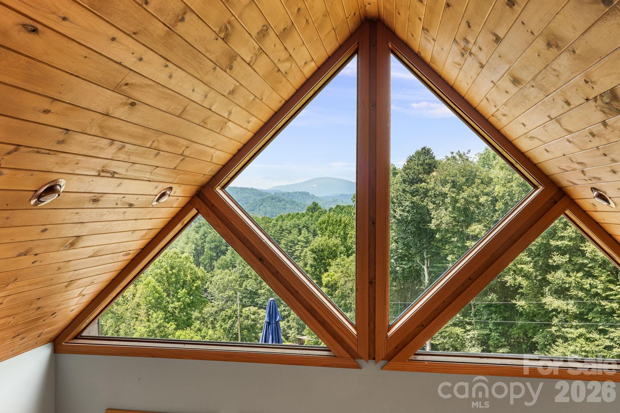 view from upstairs - 515 Raccoon Branch Road, Green Mountain