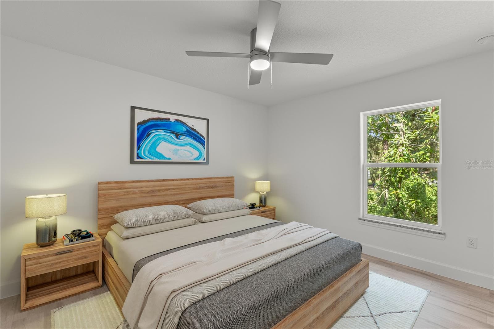 Guest Bedroom 2-Virtually Staged - 20615 SW ROBIN DR, DUNNELLON