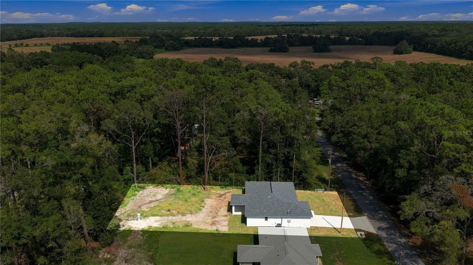 Aerial View - 20615 SW ROBIN DR, DUNNELLON