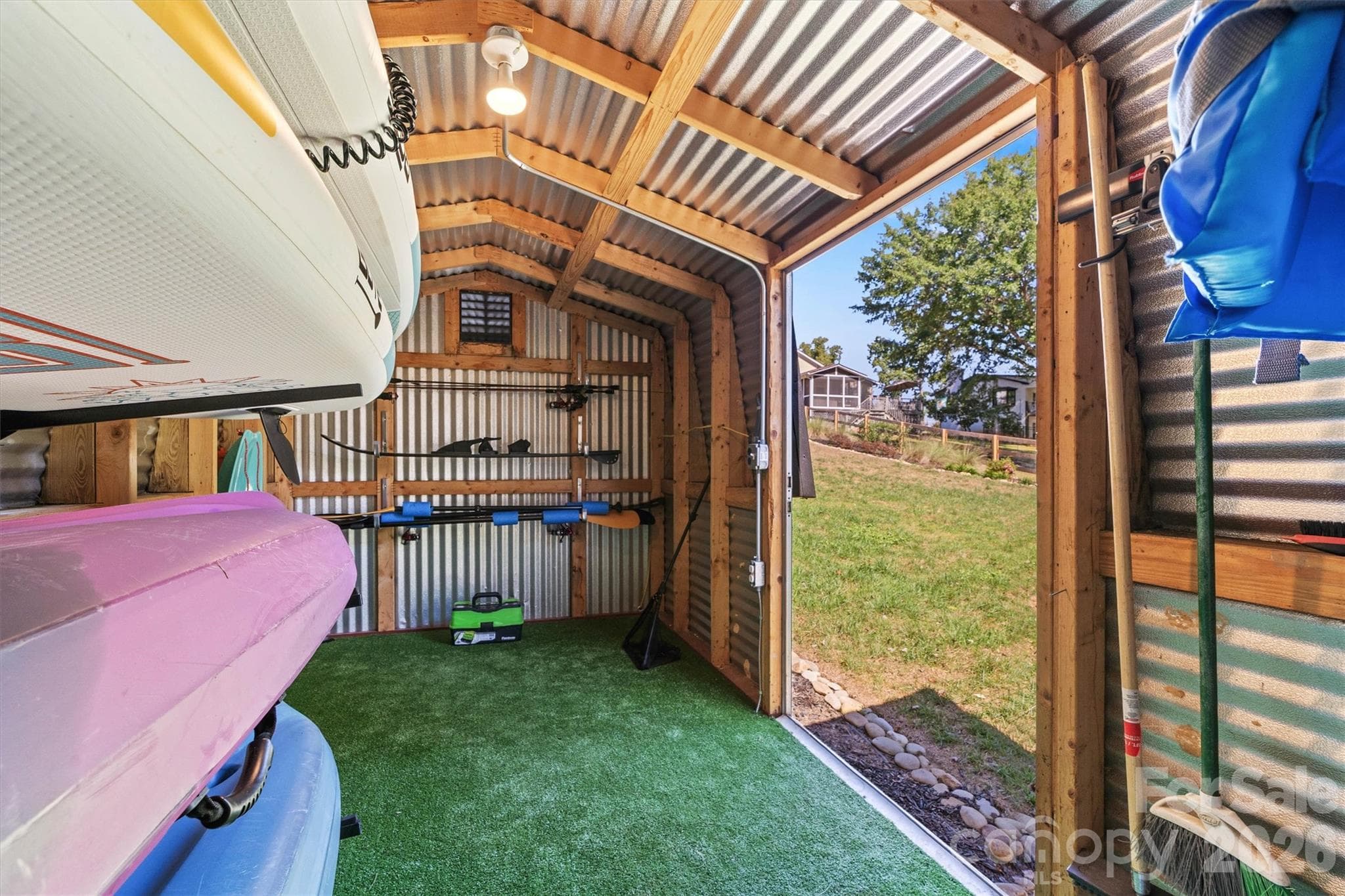 All your fun-in-the-sun needs stored at the dock. - 7834 Green Cove Court, Denver
