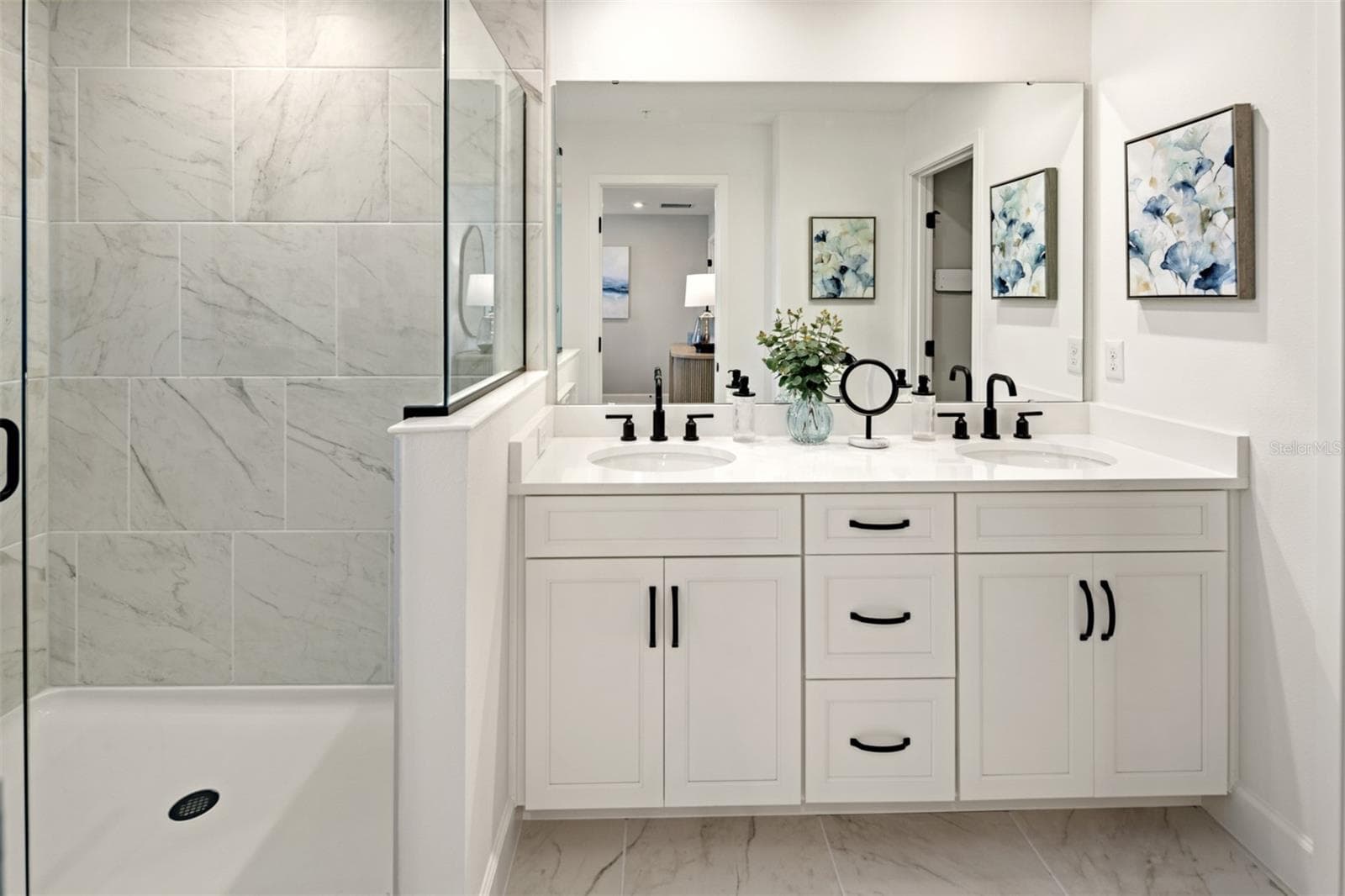 Gardenia Reserve Aurora Model Primary Bathroom - 2275 NIGHTSHADE GROVE LN, APOPKA