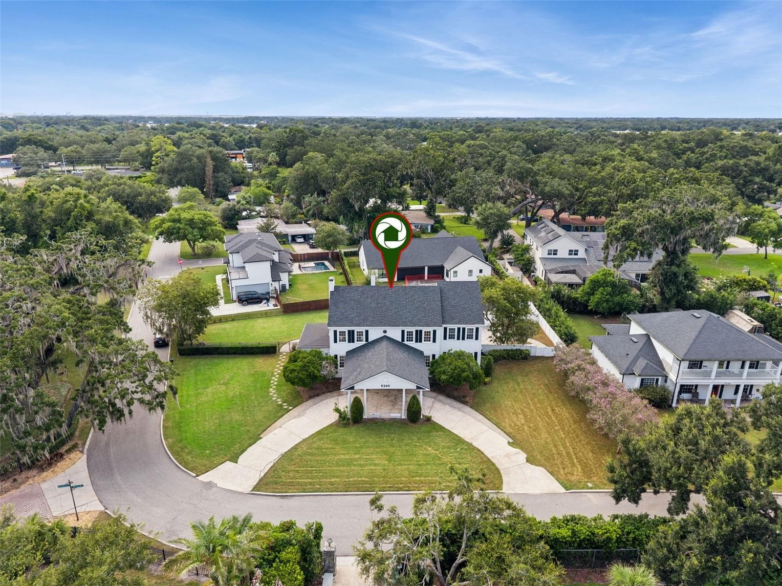 Aerial - 5240 ALLEMAN DR, ORLANDO