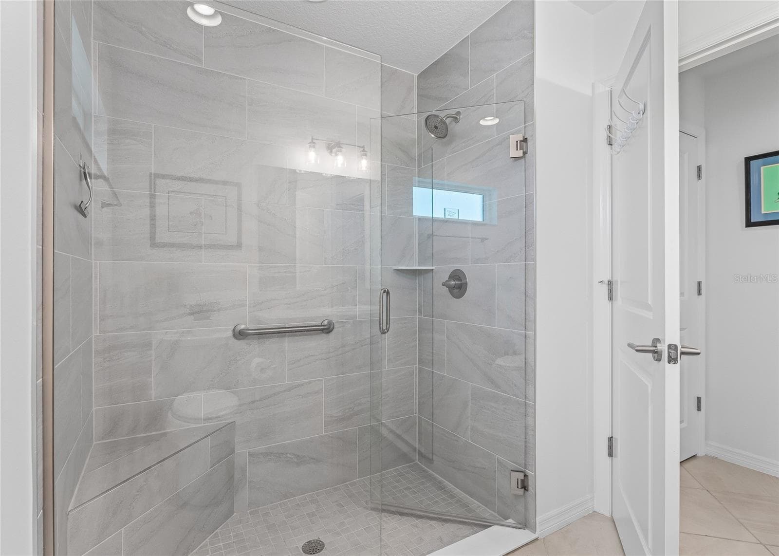 Bathroom 3 with Seamless Shower Door - 3146 JACQUELINE WAY, THE VILLAGES