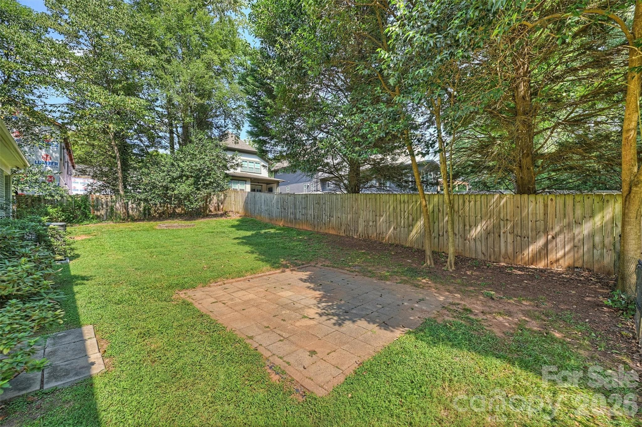 Backyard - 1323 Carolyn Drive, Charlotte