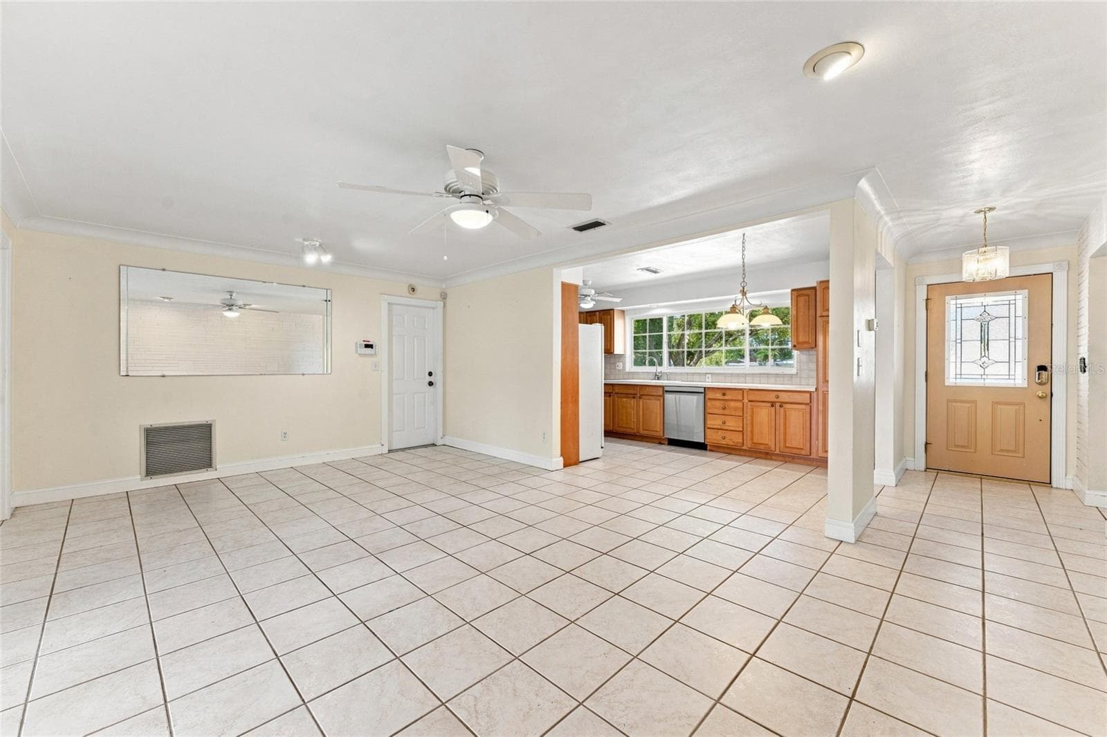 living room towards kitchen - 1773 LONDON LN, CLEARWATER