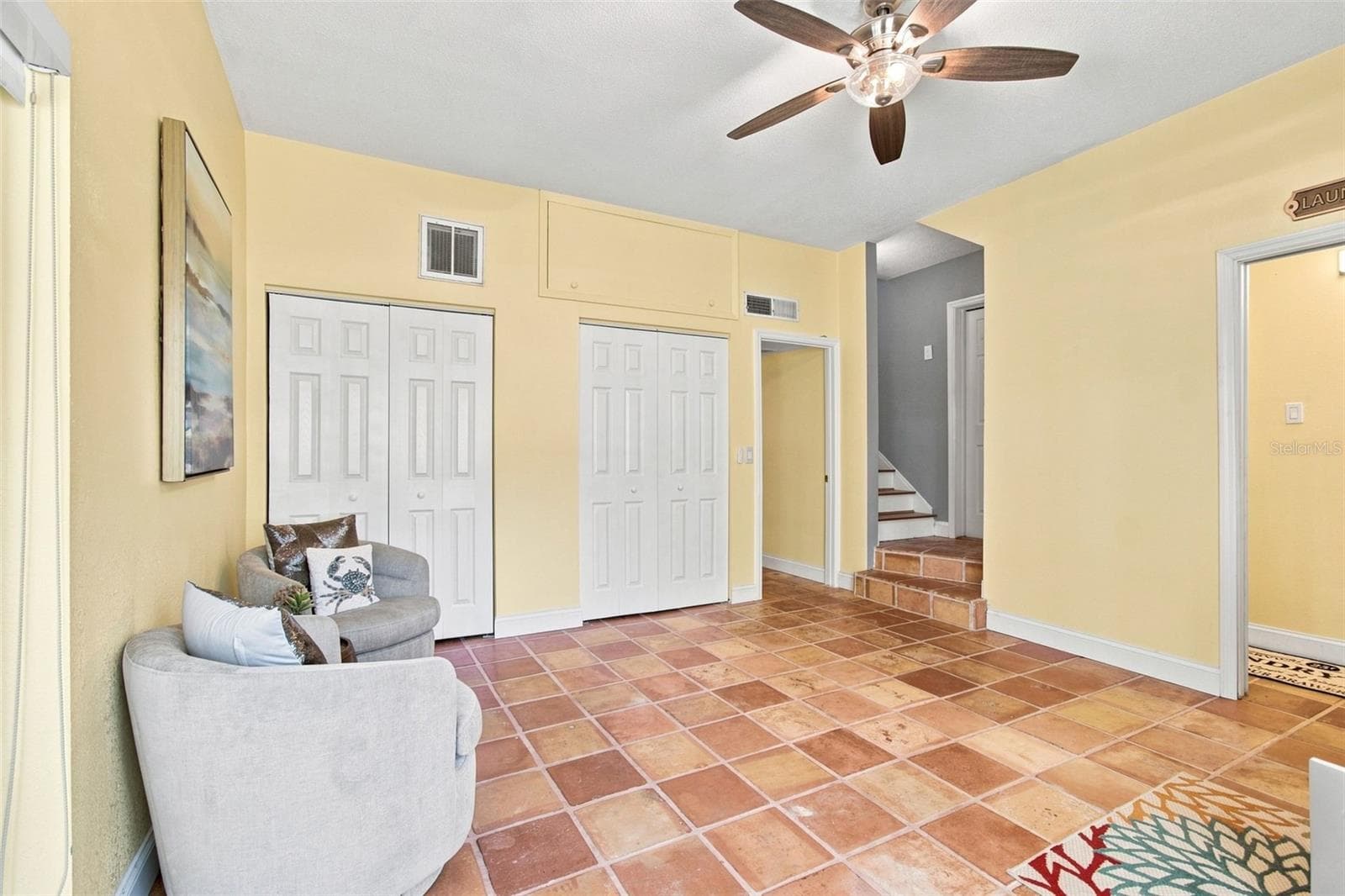 Bedroom 3 or Office downstairs - 201 LAGOON DR, PALM HARBOR