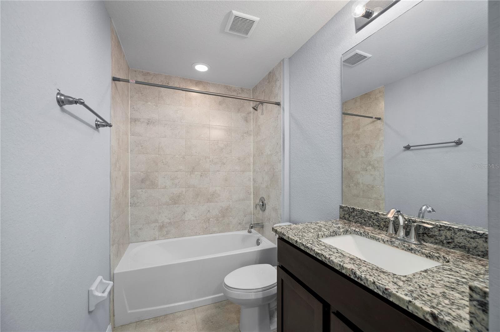 Guest Bathroom with Vanity, Tub and Shower - 4302 NW 32ND ST, CAPE CORAL