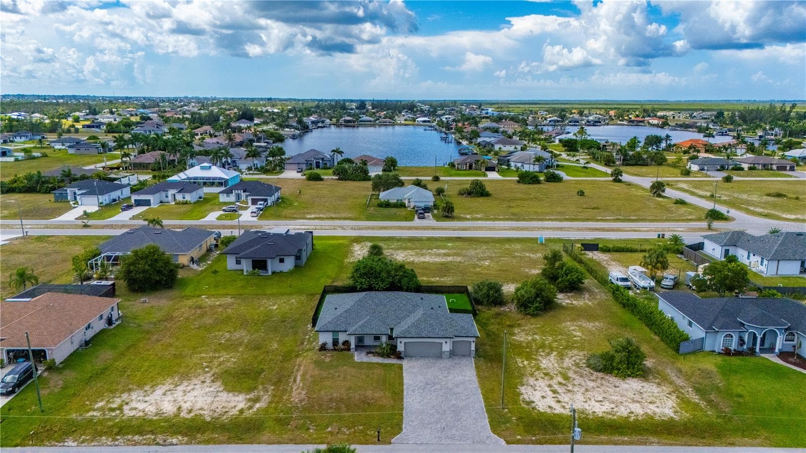 Drone Photo of Property - 4302 NW 32ND ST, CAPE CORAL