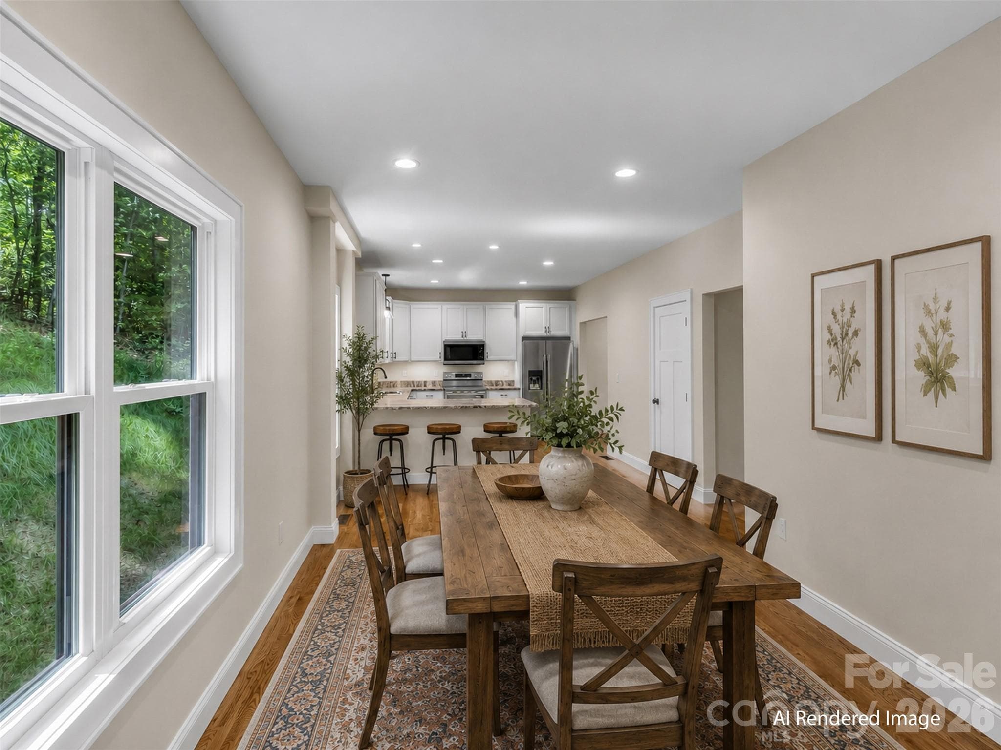 Dining Room facing Kitchen - 146 Bradford Park, Clyde