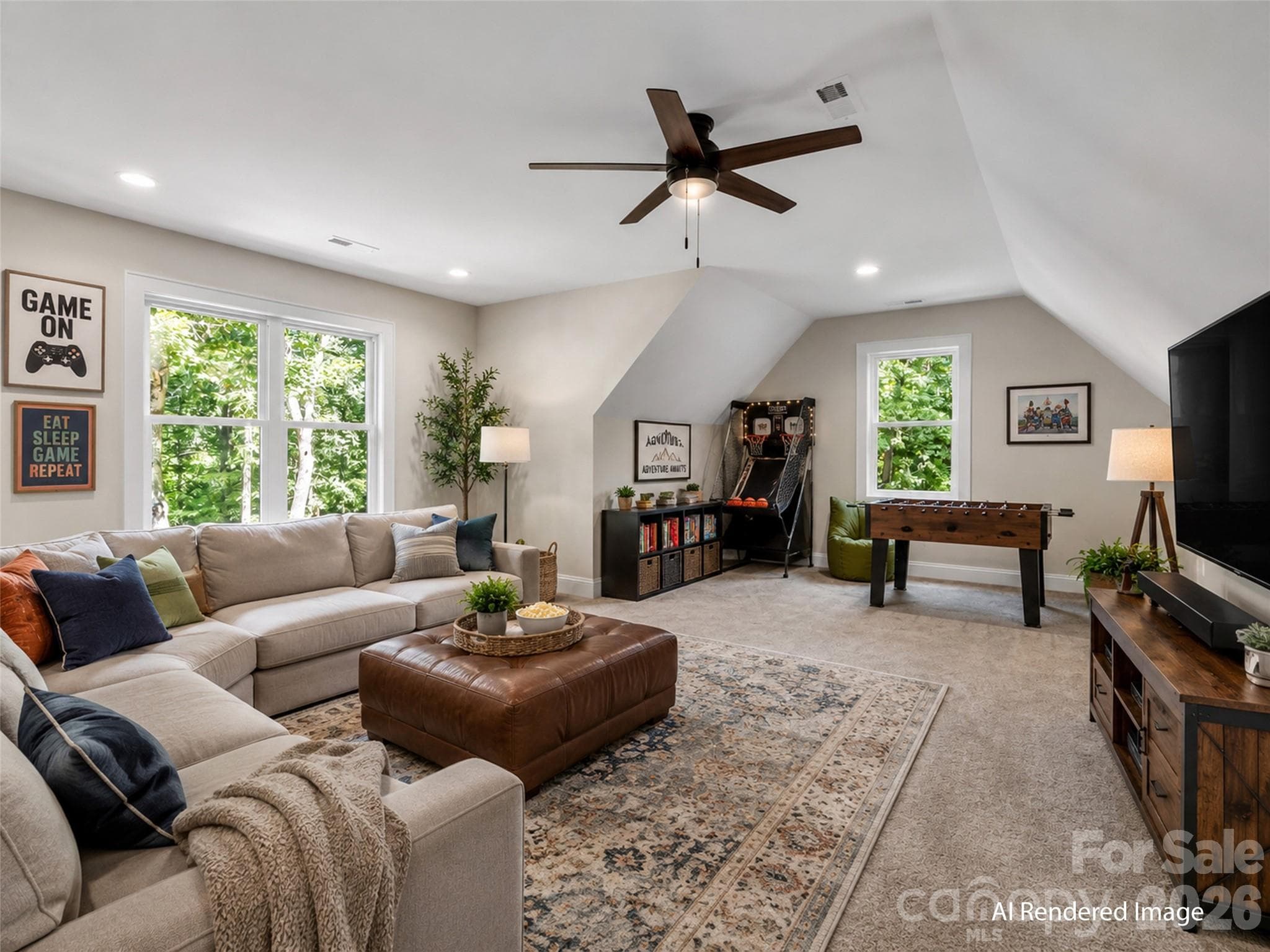 Family Room above Garage - 146 Bradford Park, Clyde