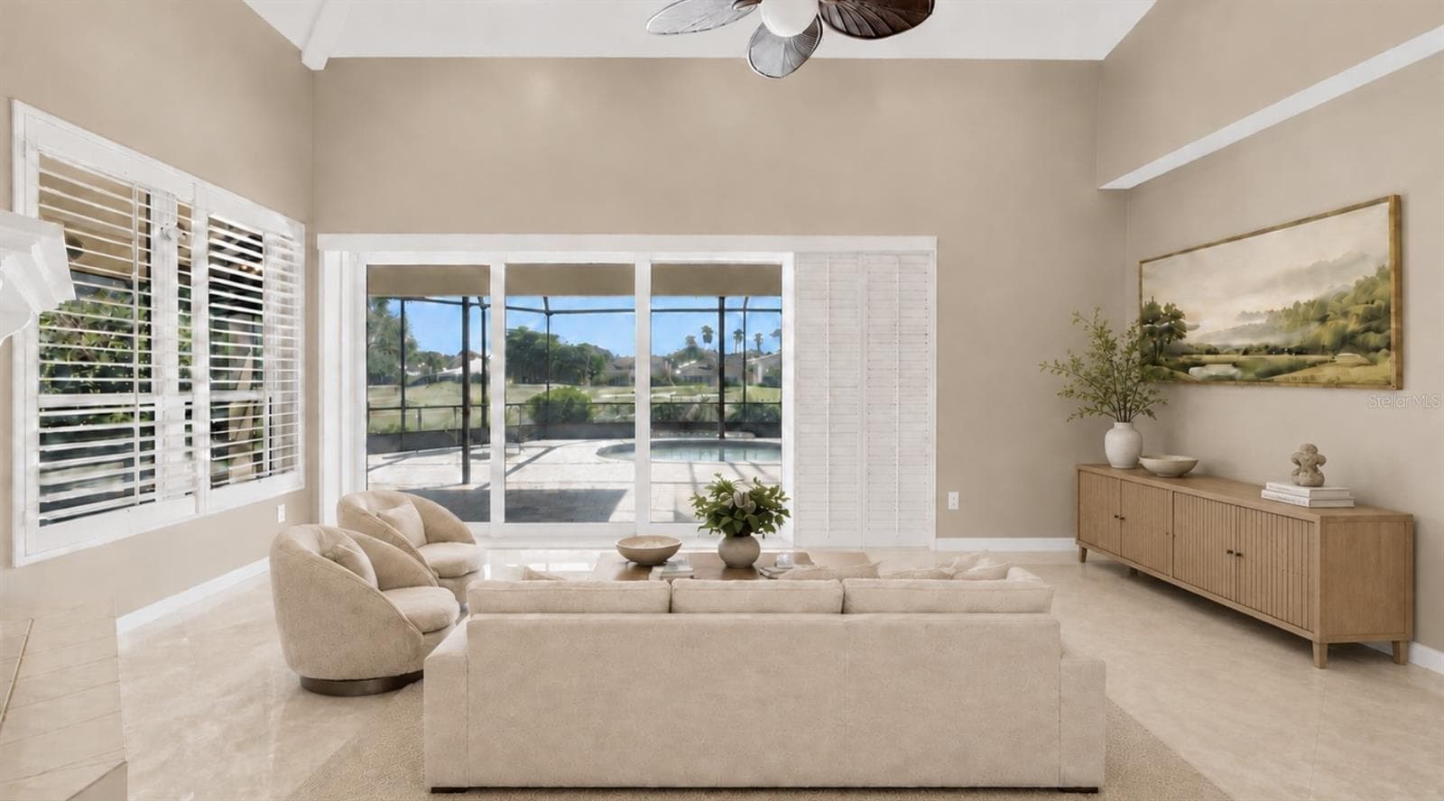 Enhanced with AI virtual staging to help illustrate potential furniture placement and scale. All furnishings and decor are digitally rendered. - 7765 CALLE FACIL, SARASOTA