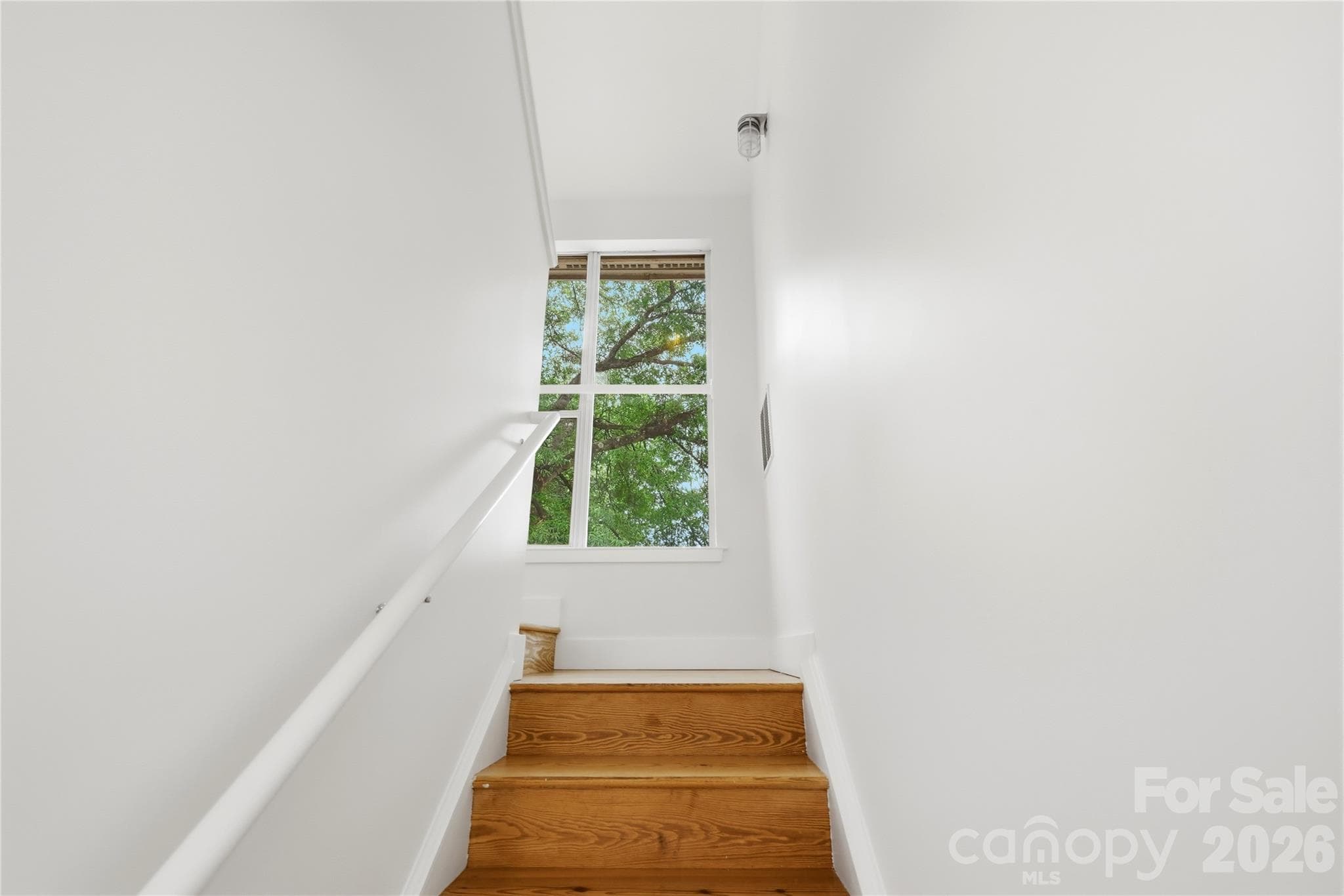 Stairs to the Rooftop Terrace - 2090 Atherton Heights Lane, Charlotte