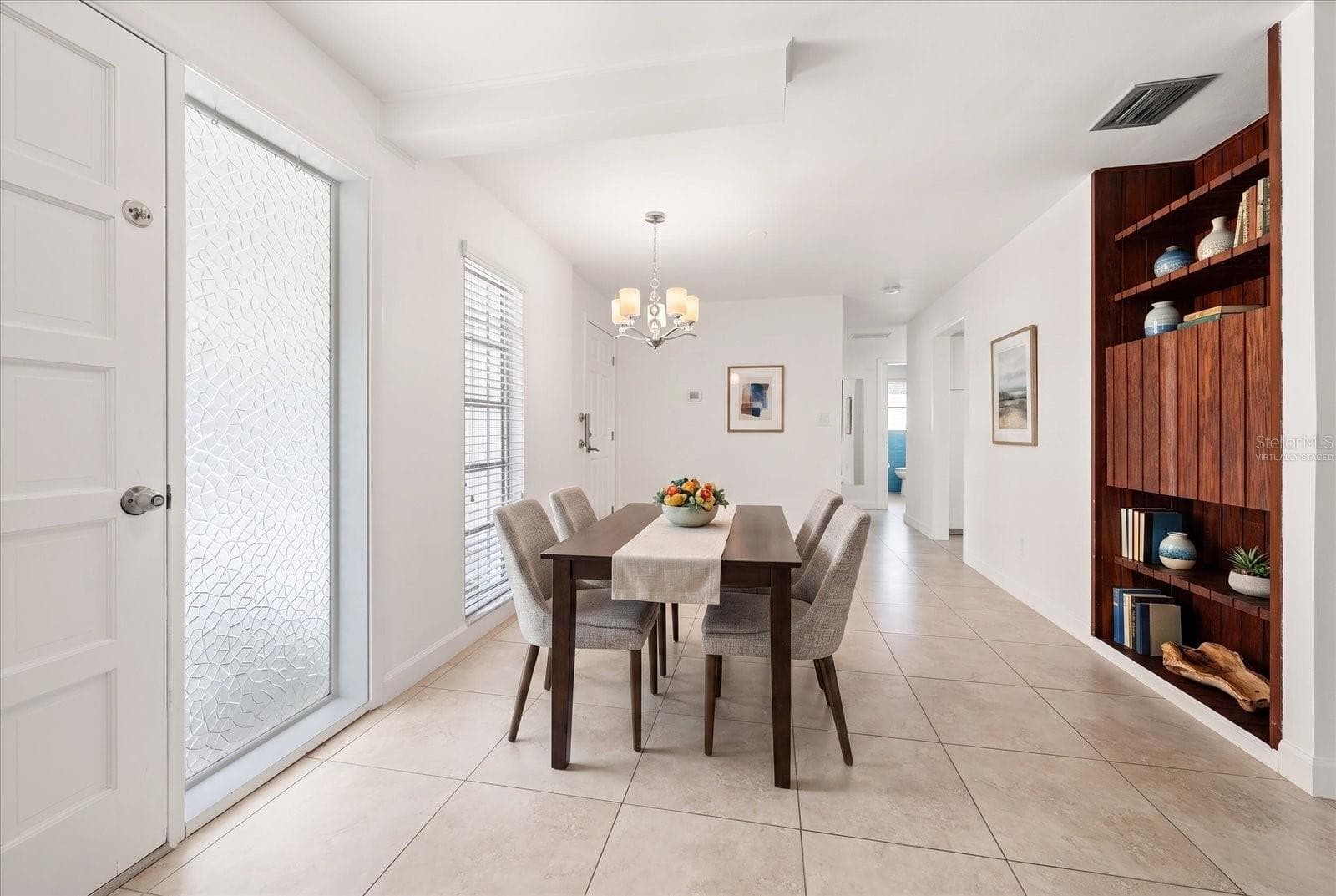Dining Room - Virtually Staged - 1972 SEVER DR, CLEARWATER