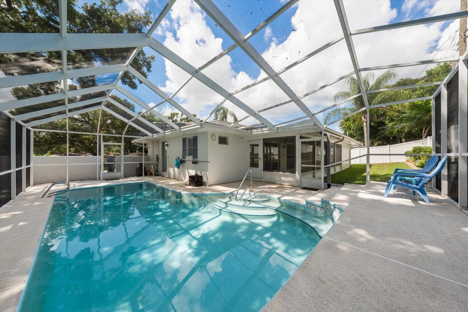 Screened Enclosed Pool - 1972 SEVER DR, CLEARWATER