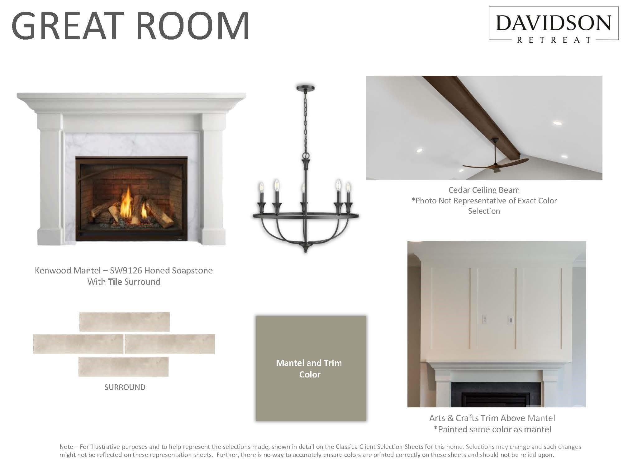 Great Room Selections - 128 Willow View Loop, Davidson