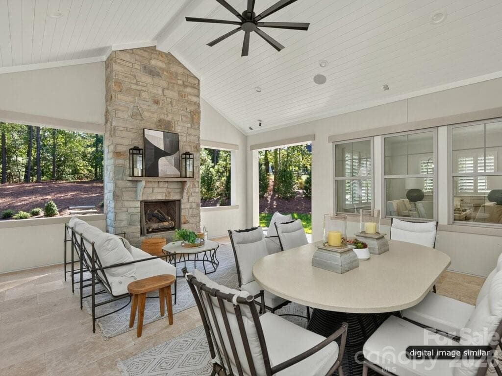 Outdoor Terrace (Continued) - 128 Willow View Loop, Davidson