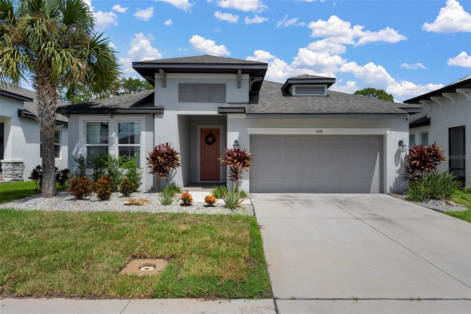 Front View Home - 3598 SECRET STROLL DR, SARASOTA