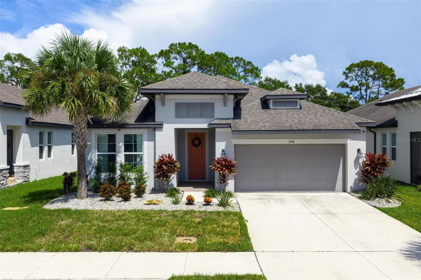 Front View Home - 3598 SECRET STROLL DR, SARASOTA
