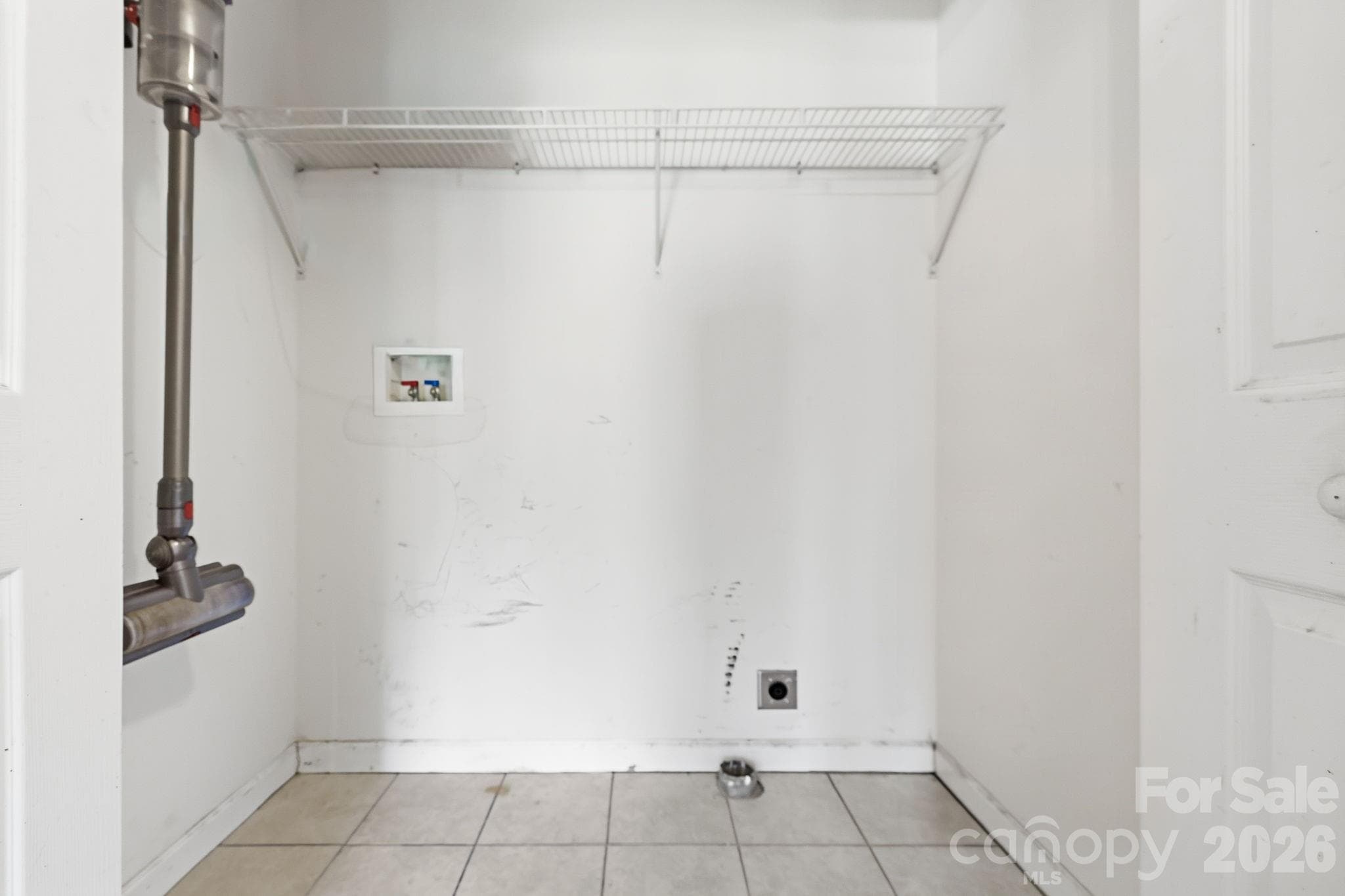 Laundry closet - main floor - 62 Chickwood Trail, Weaverville