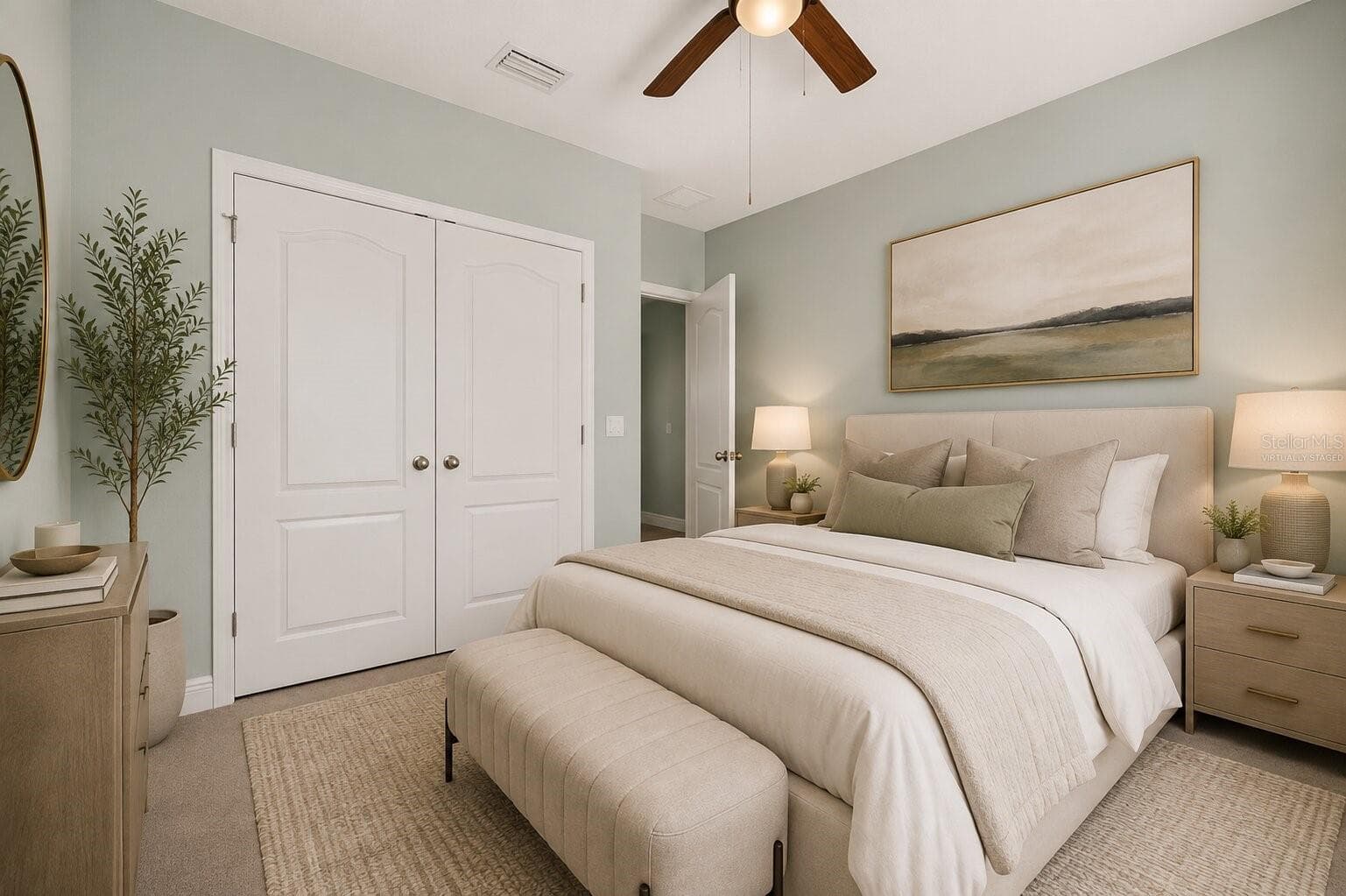 Virtually Staged 2nd Bedroom - 878 BENJAMIN TRL, DAVENPORT