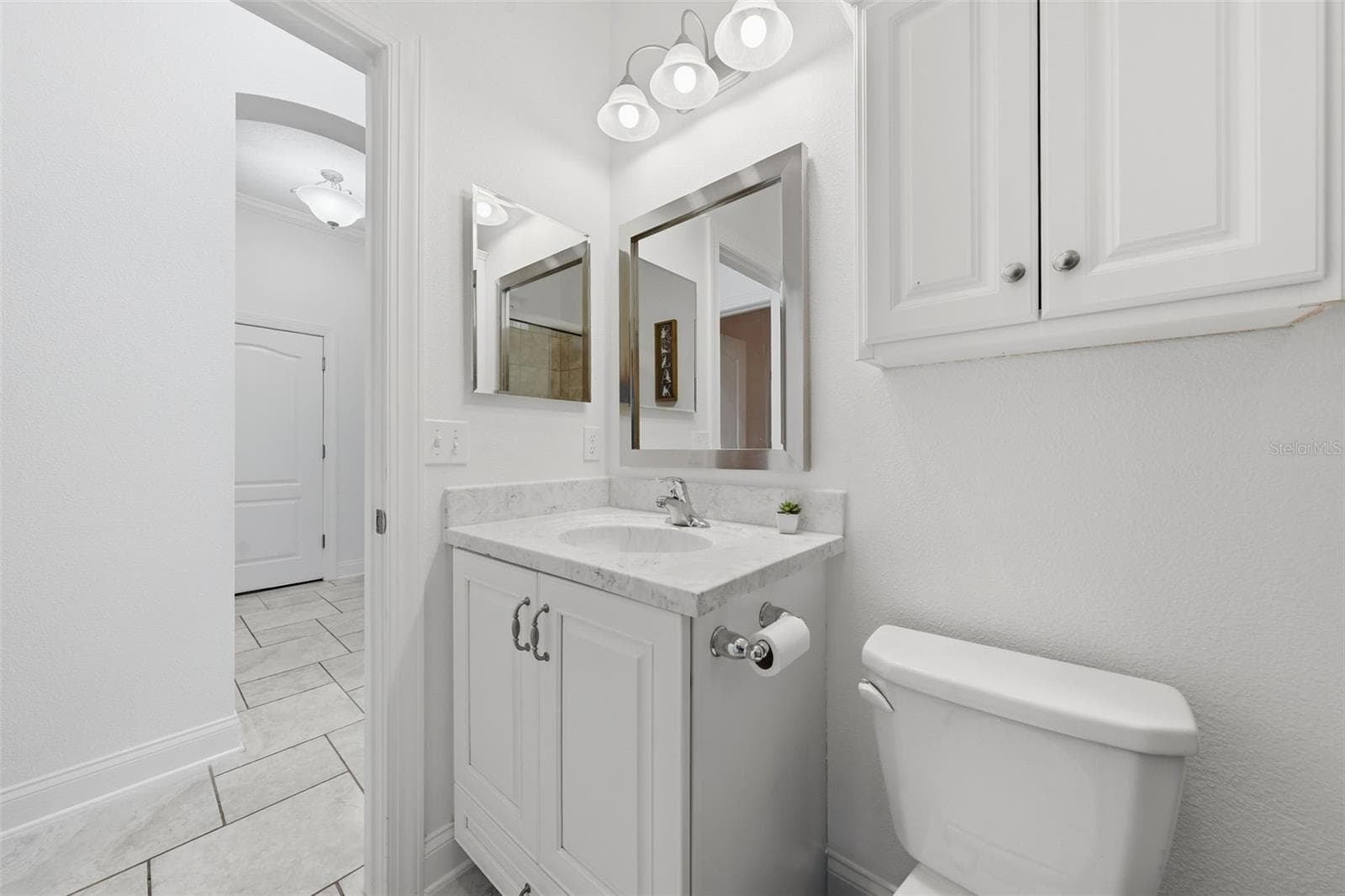 Bathroom 3 features tiled walk-in shower - 16716 ABBEY HILL CT, CLERMONT