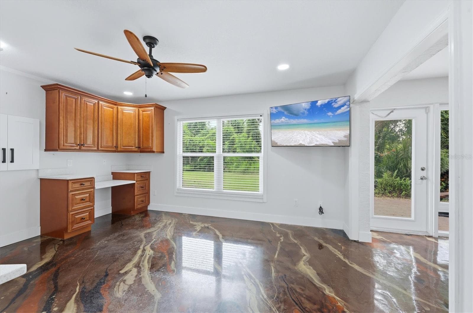 The kitchen has additional space for dining and office area. - 259 PARK FOREST BLVD, ENGLEWOOD