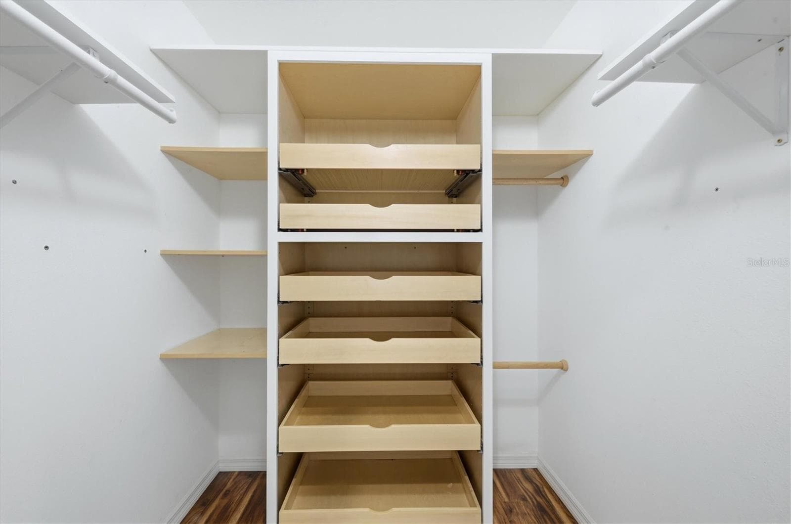 Built in organizer in primary walkin closet. - 259 PARK FOREST BLVD, ENGLEWOOD