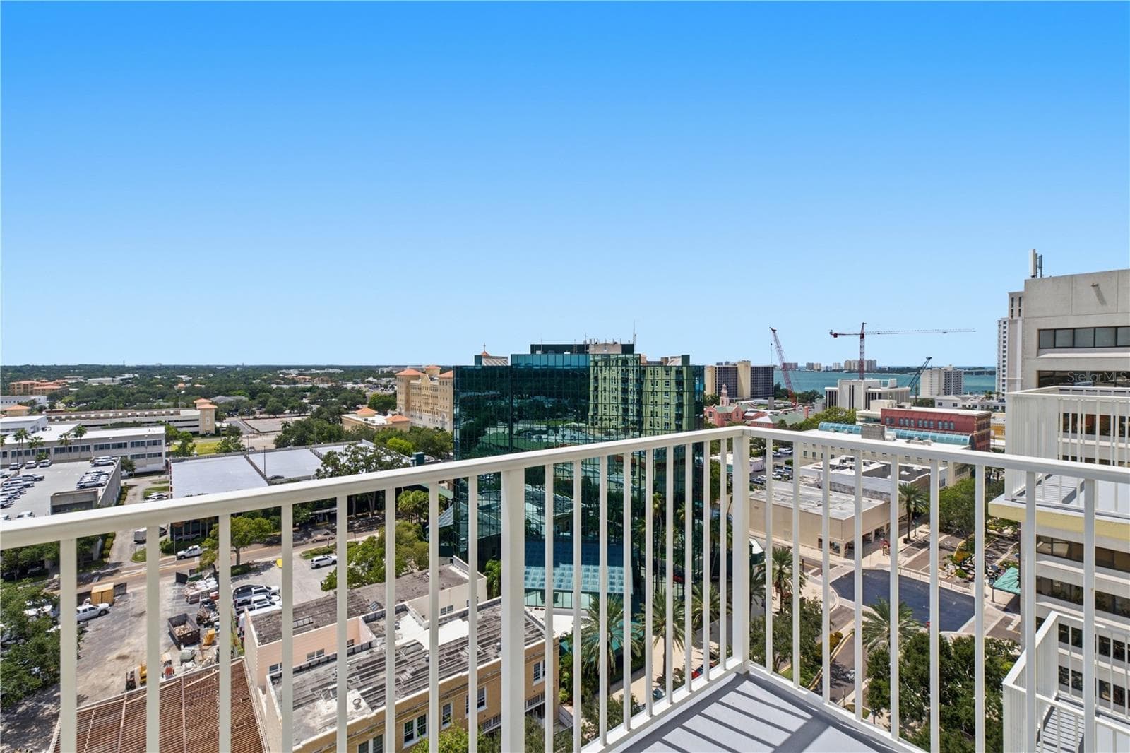 View from the balcony! - 628 CLEVELAND ST #1314, CLEARWATER