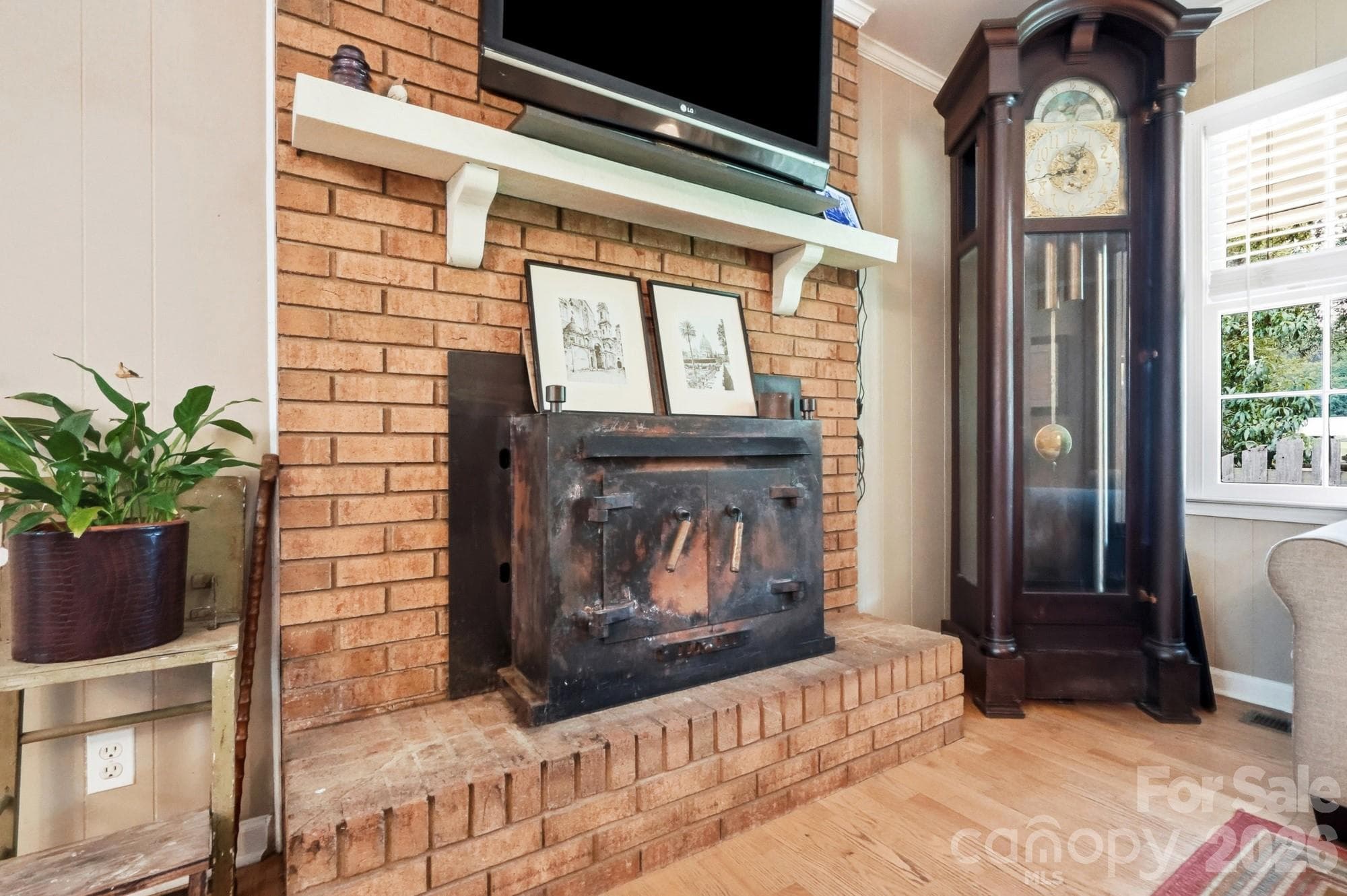 Wood burning stove - 205 Airport Road, Monroe