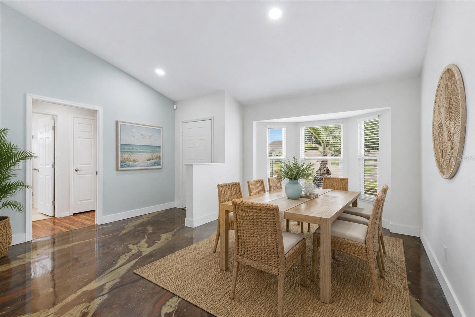 Virutally Staged Dining Area. - 259 PARK FOREST BLVD, ENGLEWOOD