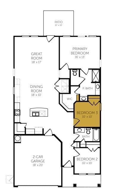 Single Family Residence at 2039 Bull Dog Lane, Wingate, photo 2 of 2