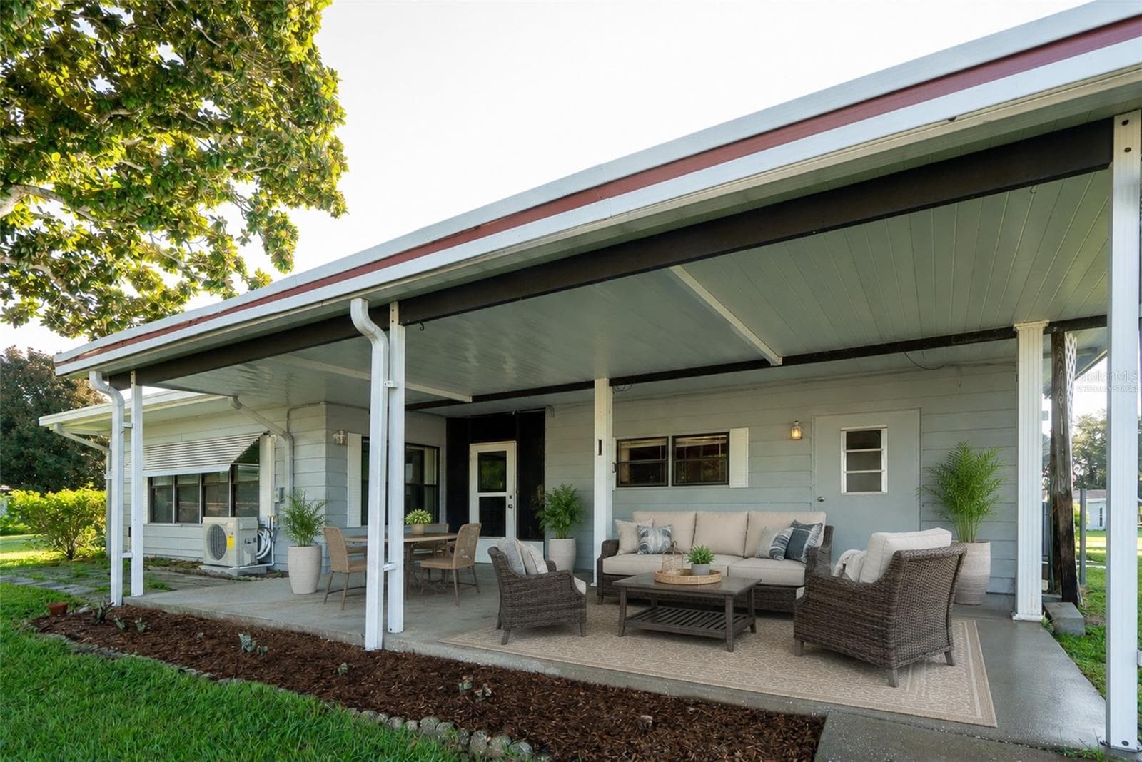 Backporch virtually staged - 1021 HILLTOP RD, TAVARES