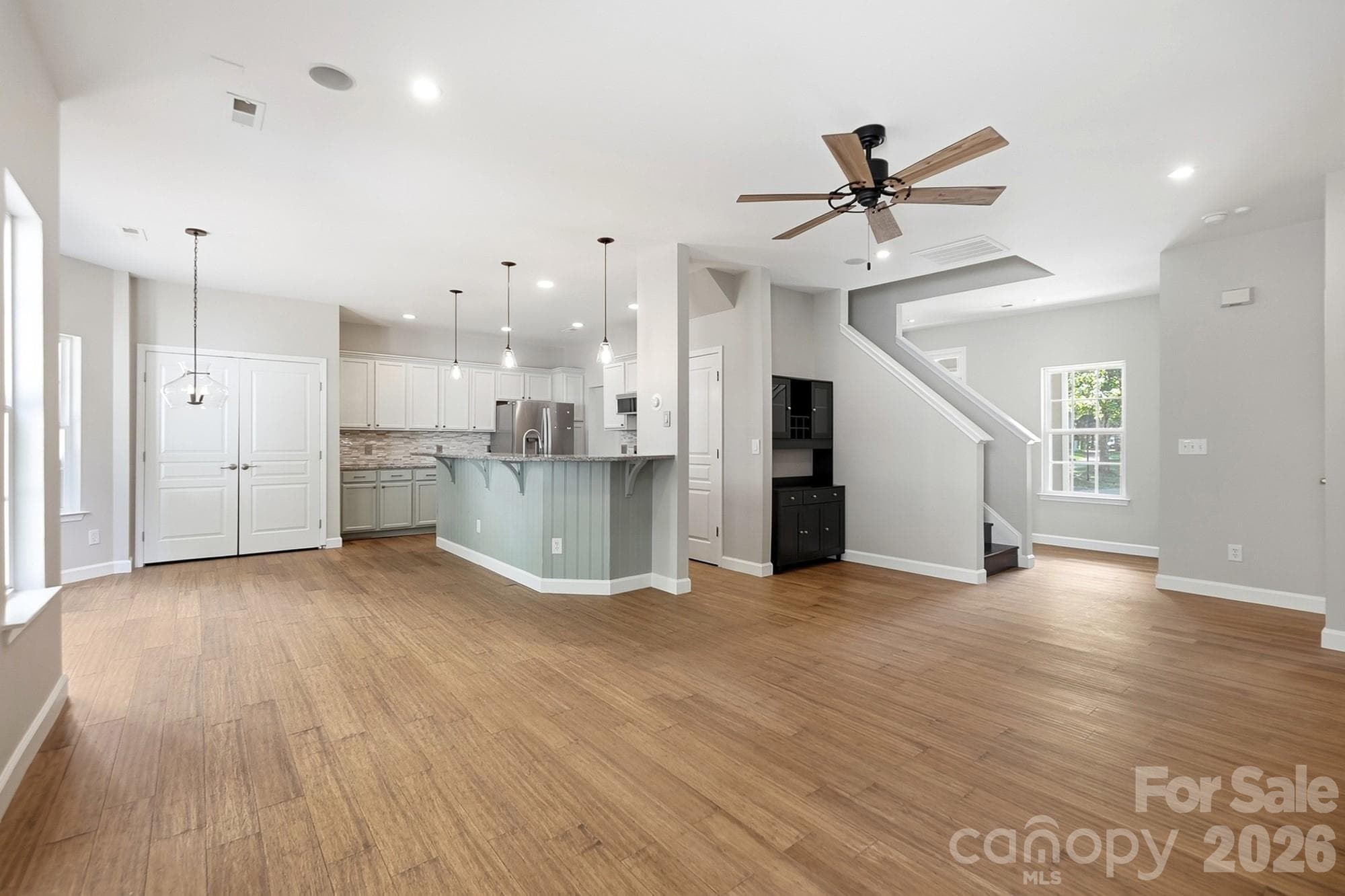 Great room with Eat-in Kitchen and living room - 11402 Heritage Green Drive, Cornelius