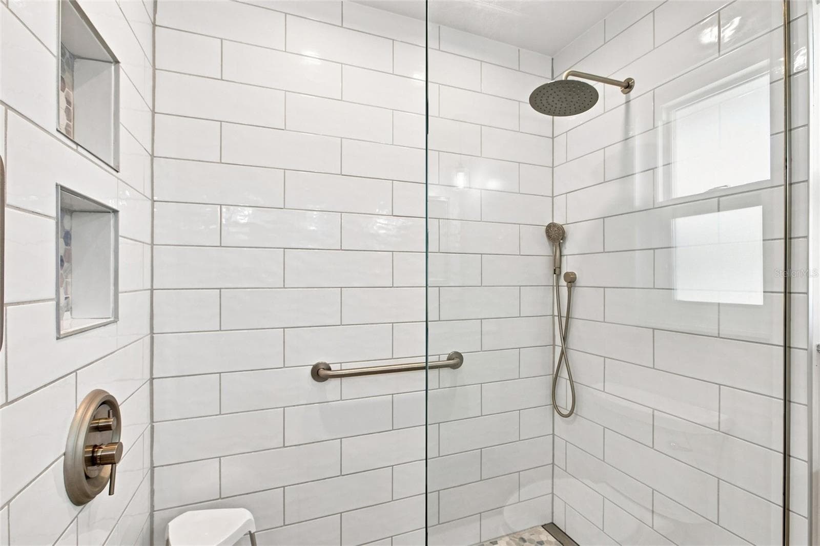 Primary Shower - 302 DEGAS DR, NOKOMIS