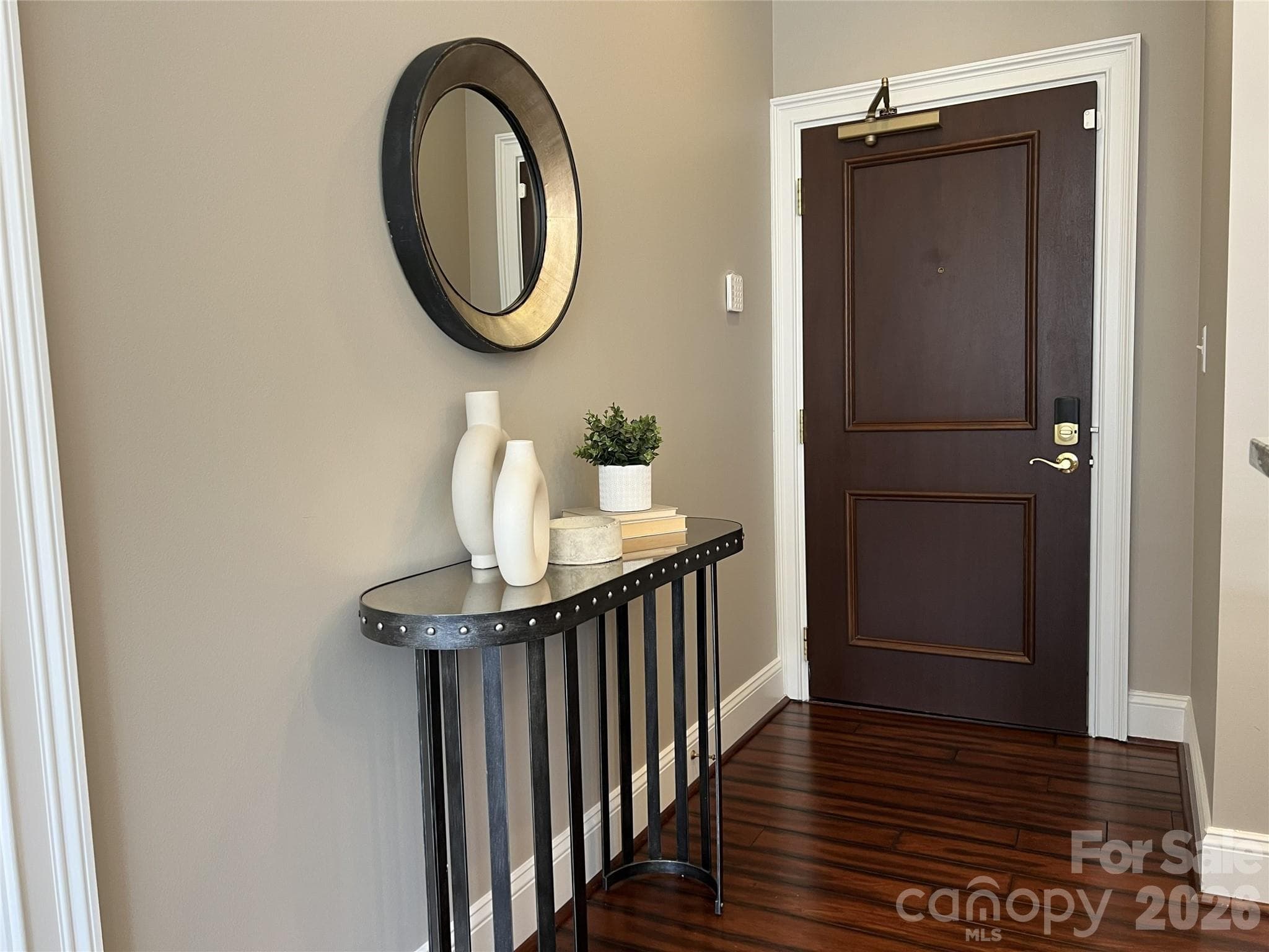 Entry staged - 400 N Church Street, Charlotte
