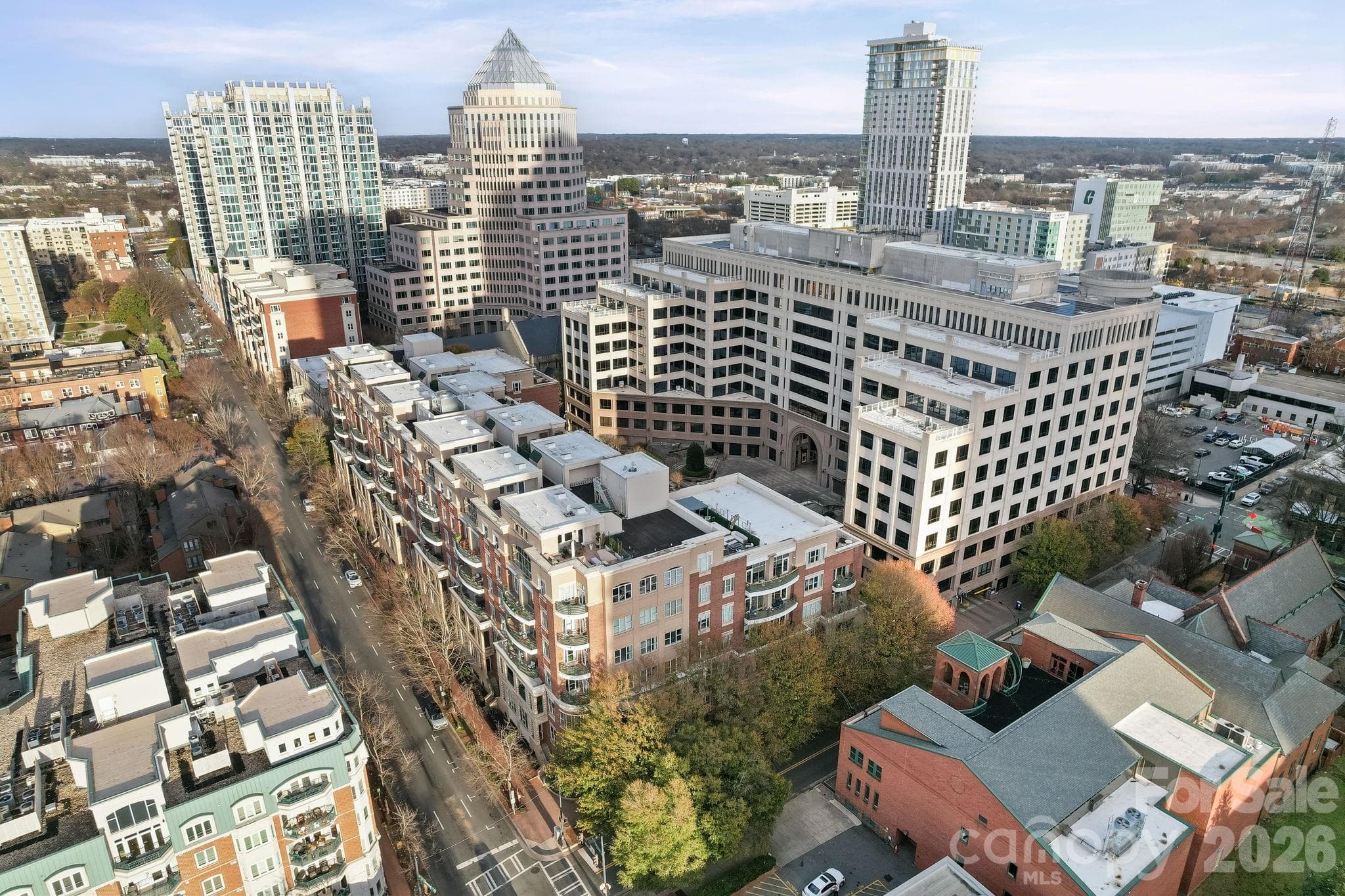 Corner of Church & 7th - 400 N Church Street, Charlotte