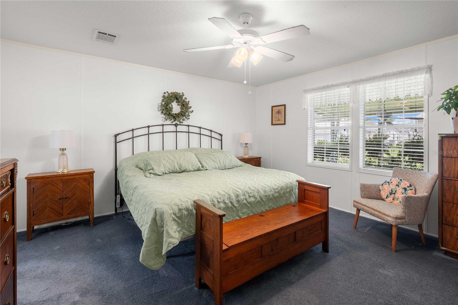Primary bedroom. - 38417 MONET DR, ZEPHYRHILLS