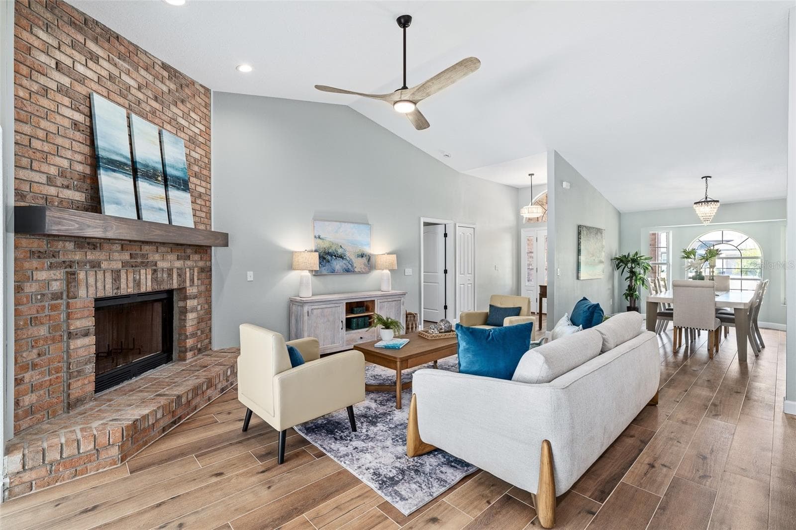 Living Room - 173 BAYSIDE DR, PALM COAST