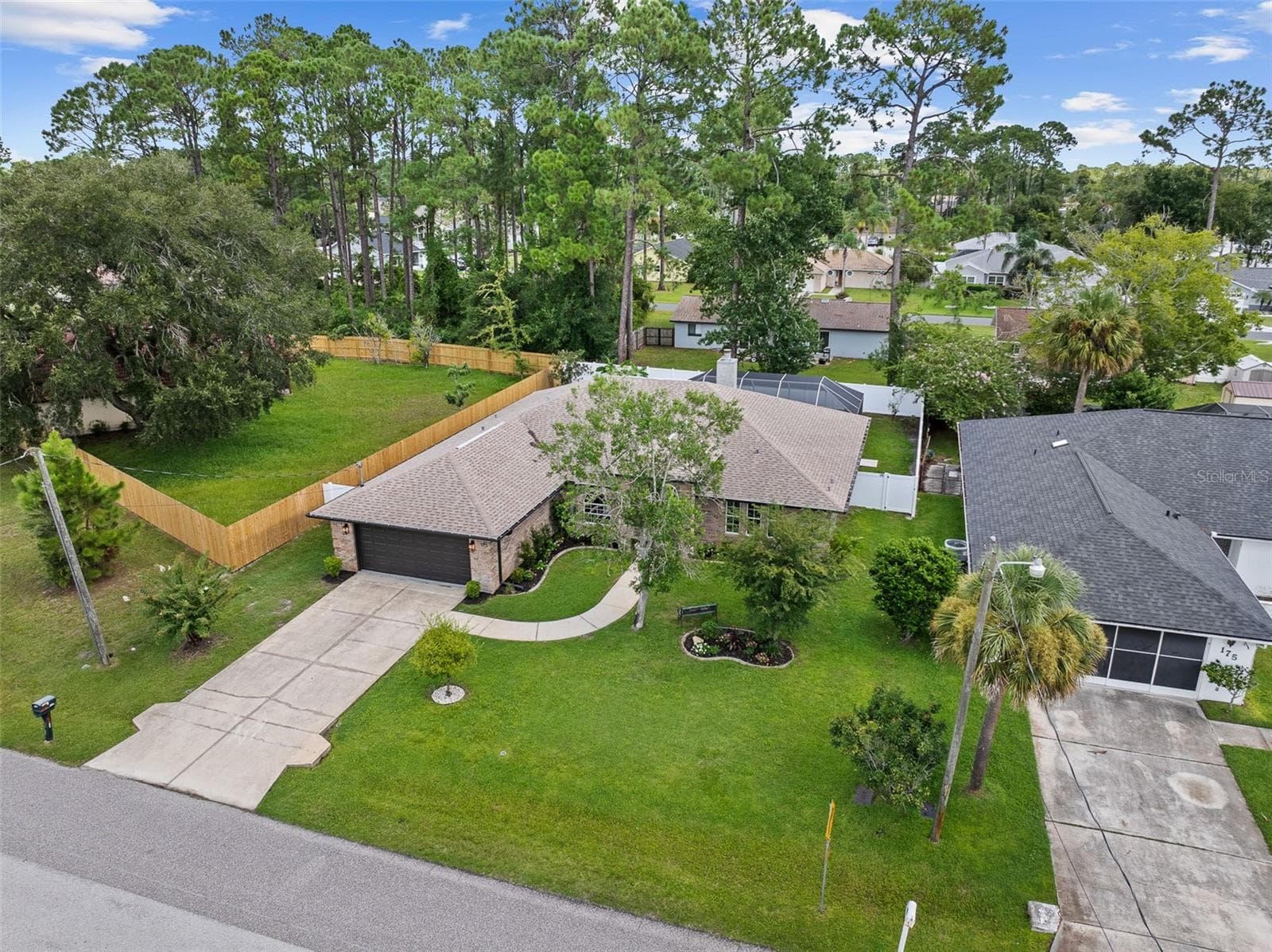 Aerial View - 173 BAYSIDE DR, PALM COAST
