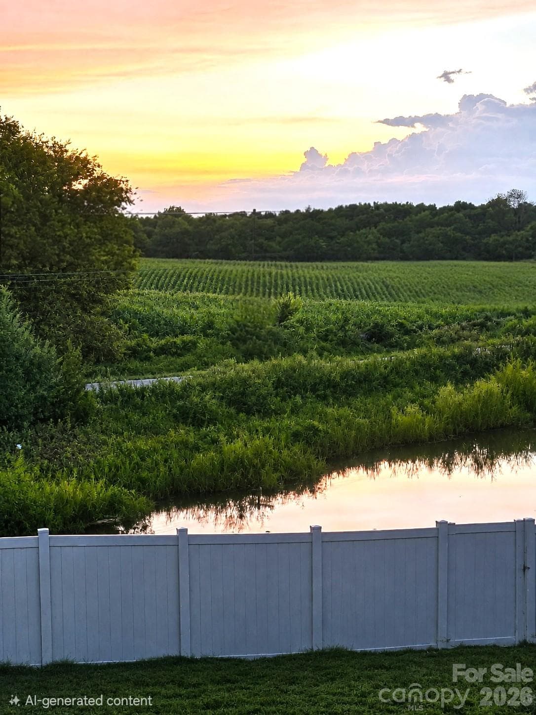 Relax on the patio after a long day and enjoy the beautiful view! - 2055 Yearden Lane, Monroe